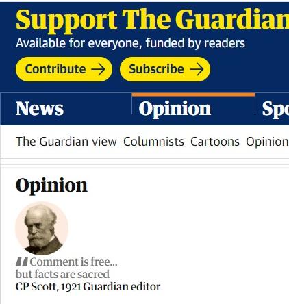 guardian comment is free